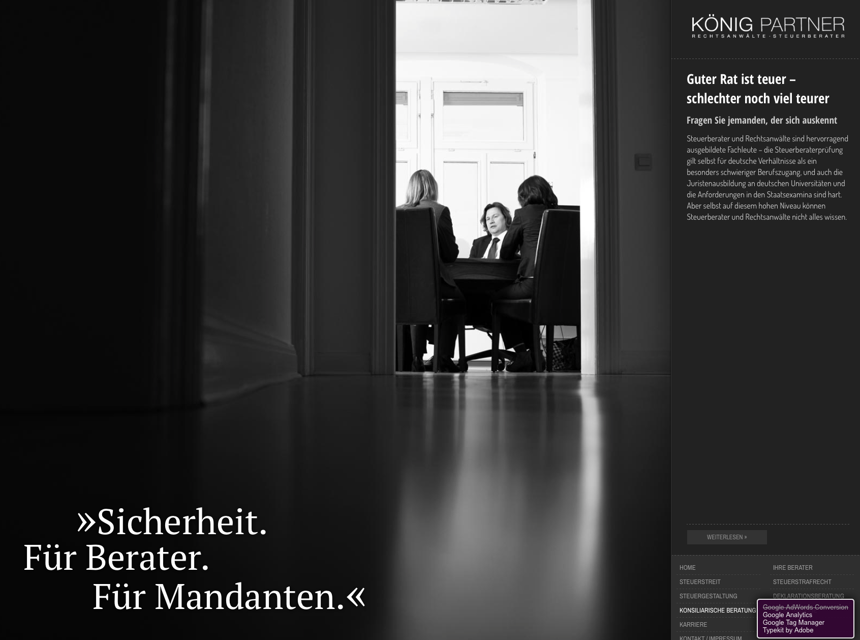 steuerjuristen.com mit Fotos von Claas Beckmann